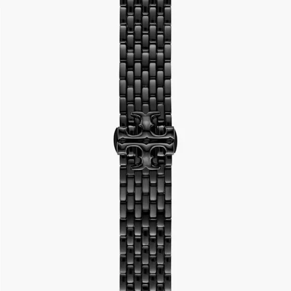 Tory Burch Eleanor Black Stainless Apple WatchBracelet  display picture 3